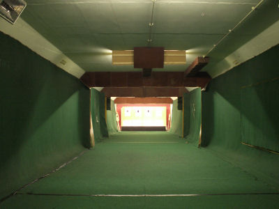 A Picture Looking Down Range 